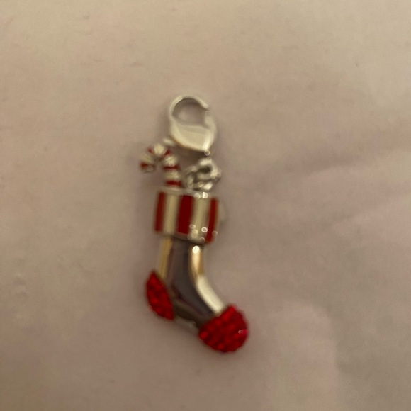 Swarovski Christmas Stocking Charm - Picture 7 of 8